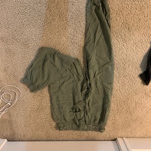 Army Green Cargo Pants